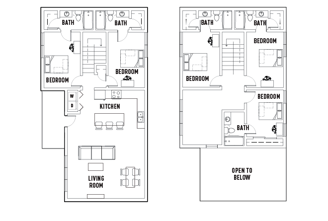 5BR/5BA – Townhome