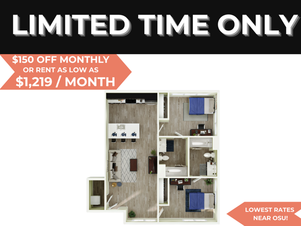 2BR/2BA