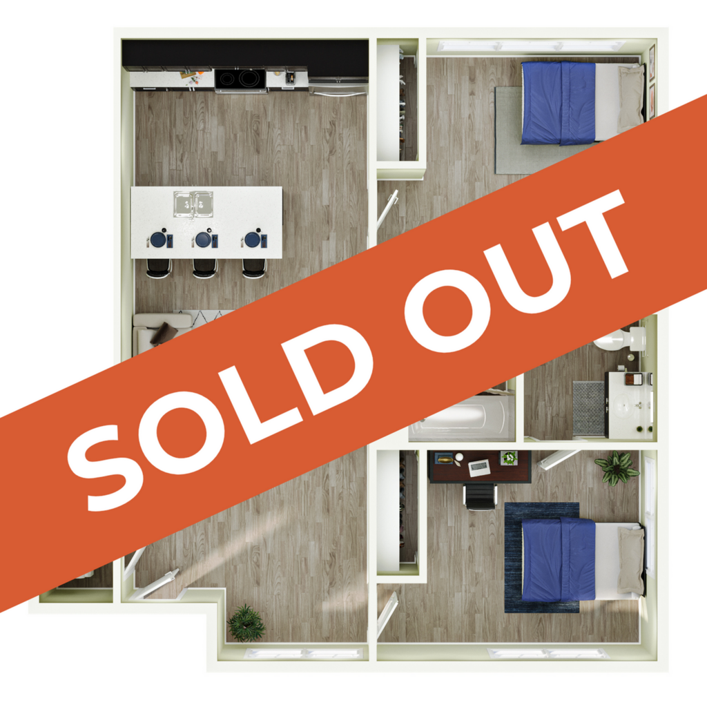 2BR/2BA