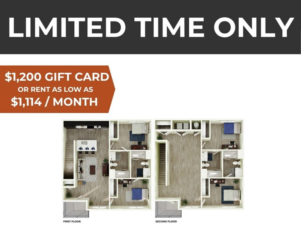 4BR/4BA – Townhome B – Premium